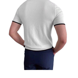 Casual Polo Collar Polo Shirt For Men